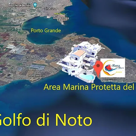Lägenhetshotell La Rosa Sul Mare Syrakusa